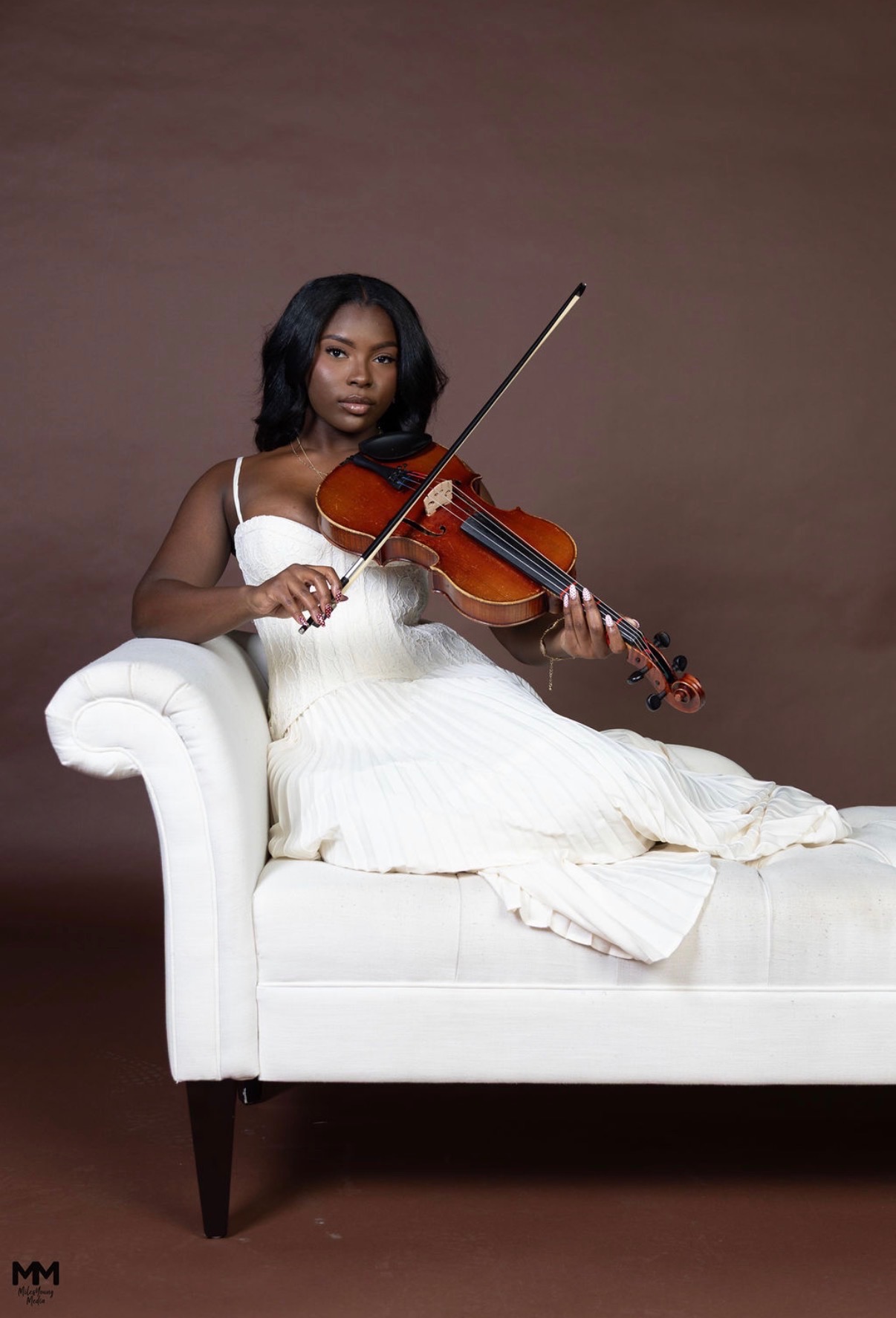 Grace with violin